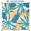 imageBeach Blanket Sandproof Extra Large Beach Mat Adults Waterproof Quick Drying Sand Free Mat Made by Premium Polyester with 4 Stakes ampamp 4 Corner Pockets for Outdoor Travel Camping HikingZlywhitegreenyellow