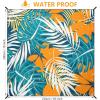 imageBeach Blanket Sandproof Extra Large Beach Mat Adults Waterproof Quick Drying Sand Free Mat Made by Premium Polyester with 4 Stakes ampamp 4 Corner Pockets for Outdoor Travel Camping HikingZlyblackgreenorange