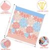 imageBeach Blanket Sandproof Extra Large Beach Mat Adults Waterproof Quick Drying Sand Free Mat Made by Premium Polyester with 4 Stakes ampamp 4 Corner Pockets for Outdoor Travel Camping HikingBlue Flower