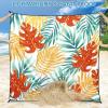imageBeach Blanket Sandproof Extra Large Beach Mat Adults Waterproof Quick Drying Sand Free Mat Made by Premium Polyester with 4 Stakes ampamp 4 Corner Pockets for Outdoor Travel Camping HikingZlybdhhl