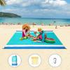 imageBeach Blanket Waterproof Sandproof Beach Mat 79quot X 83quot10x9for 28 Adults Quick Drying Outdoor Picnic Mat Beach Accessories for Travel Camping Hiking