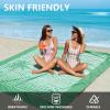 imageBeach Blanket Waterproof Sandproof Beach Mat 79quot X 83quot10x9for 28 Adults Quick Drying Outdoor Picnic Mat Beach Accessories for Travel Camping HikingCoconut Tree