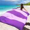 imageBeach Blanket Waterproof Sandproof Beach Mat 79quot X 83quot10x9for 28 Adults Quick Drying Outdoor Picnic Mat Beach Accessories for Travel Camping HikingSolidpurple