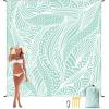 imageBeach Blanket Waterproof Sandproof Beach Mat 79quot X 83quot10x9for 28 Adults Quick Drying Outdoor Picnic Mat Beach Accessories for Travel Camping HikingWater Ripples
