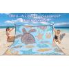 imageBeach Blanket Waterproof Sandproof Beach Mat 79quot X 83quot10x9for 28 Adults Quick Drying Outdoor Picnic Mat Beach Accessories for Travel Camping HikingMandala Sea