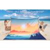 imageBeach Blanket Waterproof Sandproof Beach Mat 79quot X 83quot10x9for 28 Adults Quick Drying Outdoor Picnic Mat Beach Accessories for Travel Camping HikingMountain View