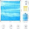 imageBeach Blanket Waterproof Sandproof Beach Mat 79 X 8310x9for 28 Adults Quick Drying Outdoor Picnic Mat Beach Accessories for Travel Camping HikingBluegreen Tinted Gradation