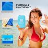 imageBeach Blanket Waterproof Sandproof Beach Mat 79 X 8310x9for 28 Adults Quick Drying Outdoor Picnic Mat Beach Accessories for Travel Camping HikingBulestriped