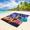 imageBeach Blanket Waterproof Sandproof Beach Mat 79 X 8310x9for 28 Adults Quick Drying Outdoor Picnic Mat Beach Accessories for Travel Camping HikingCoconut Tree  Colorful