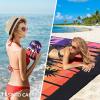 imageBeach Blanket Waterproof Sandproof Beach Mat 79 X 8310x9for 28 Adults Quick Drying Outdoor Picnic Mat Beach Accessories for Travel Camping HikingCoconut Tree  Colorful