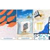 imageBeach Blanket Waterproof Sandproof Beach Mat 79 X 8310x9for 28 Adults Quick Drying Outdoor Picnic Mat Beach Accessories for Travel Camping HikingColorful Spiral Conch  Lace Pattern