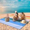 imageBeach Blanket Waterproof Sandproof Beach Mat 79 X 8310x9for 28 Adults Quick Drying Outdoor Picnic Mat Beach Accessories for Travel Camping HikingSolidrainbow