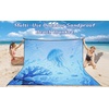 image:imageWIWIGO Beach Blanket Waterproof Sandproof Beach Mat 79 X 8310x9for 28 Adults Quick Drying Outdoor Picnic Mat Beach Accessories for Travel Camping Hiking3djellyfish