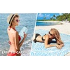 image:imageWIWIGO Beach Blanket Waterproof Sandproof Beach Mat 79 X 8310x9for 28 Adults Quick Drying Outdoor Picnic Mat Beach Accessories for Travel Camping HikingRipple Light Blue