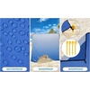 image:imageWIWIGO Beach Blanket Waterproof Sandproof Beach Mat 79 X 8310x9for 28 Adults Quick Drying Outdoor Picnic Mat Beach Accessories for Travel Camping HikingGradientbluewhite