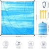 image:imageWIWIGO Beach Blanket Waterproof Sandproof Beach Mat 79 X 8310x9for 28 Adults Quick Drying Outdoor Picnic Mat Beach Accessories for Travel Camping HikingBluegreen Tinted Gradation