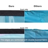 image:imageWIWIGO Beach Blanket Waterproof Sandproof Beach Mat 79 X 8310x9for 28 Adults Quick Drying Outdoor Picnic Mat Beach Accessories for Travel Camping HikingBlue