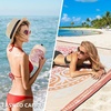 image:imageWIWIGO Beach Blanket Waterproof Sandproof Beach Mat 79 X 8310x9for 28 Adults Quick Drying Outdoor Picnic Mat Beach Accessories for Travel Camping HikingMandala  Orange Yellow
