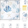 image:imageWIWIGO Beach Blanket Waterproof Sandproof Beach Mat 79 X 8310x9for 28 Adults Quick Drying Outdoor Picnic Mat Beach Accessories for Travel Camping HikingSea Creature  Burlap