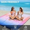 image:imageWIWIGO Beach Blanket Waterproof Sandproof Beach Mat 79 X 8310x9for 28 Adults Quick Drying Outdoor Picnic Mat Beach Accessories for Travel Camping HikingCoconut Treesundown Color