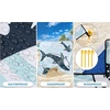 image:imageWIWIGO Beach Blanket Waterproof Sandproof Beach Mat 79 X 8310x9for 28 Adults Quick Drying Outdoor Picnic Mat Beach Accessories for Travel Camping HikingOcean Shark