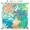 image:imageWIWIGO Beach Blanket Waterproof Sandproof Beach Mat 79 X 8310x9for 28 Adults Quick Drying Outdoor Picnic Mat Beach Accessories for Travel Camping HikingPalm Leavescolorful