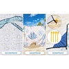 image:imageWIWIGO Beach Blanket Waterproof Sandproof Beach Mat 79 X 8310x9for 28 Adults Quick Drying Outdoor Picnic Mat Beach Accessories for Travel Camping HikingSea Creature  Burlap