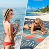 image:imageWIWIGO Beach Blanket Waterproof Sandproof Beach Mat 79 X 8310x9for 28 Adults Quick Drying Outdoor Picnic Mat Beach Accessories for Travel Camping HikingOriginal Totem