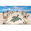 image:imageWIWIGO Beach Blanket Waterproof Sandproof Beach Mat 79 X 8310x9for 28 Adults Quick Drying Outdoor Picnic Mat Beach Accessories for Travel Camping HikingBeige Sea Turtle  Mandala