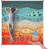 image:imageWIWIGO Beach Blanket Waterproof Sandproof Beach Mat 79 X 8310x9for 28 Adults Quick Drying Outdoor Picnic Mat Beach Accessories for Travel Camping HikingTribegreen Orange