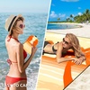 image:imageWIWIGO Beach Blanket Waterproof Sandproof Beach Mat 79 X 8310x9for 28 Adults Quick Drying Outdoor Picnic Mat Beach Accessories for Travel Camping HikingCoconut Treeorange