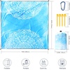 image:imageWIWIGO Beach Blanket Waterproof Sandproof Beach Mat 79 X 8310x9for 28 Adults Quick Drying Outdoor Picnic Mat Beach Accessories for Travel Camping HikingMandala Inkblue