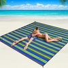 Stripes - Yellow  Green & Blue